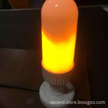 7*125mm 63g Led  Fire Lamp